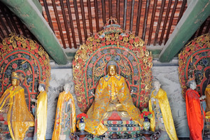  Templo de Kongwang del Pueblo Antiugo Zhangbi