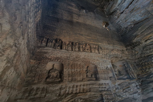 Grutas en la última fase de las Grutas de Yungang