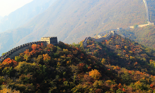 13 días Viajes del Patrimonio Mundial de China Gran Muralla de Mutianyu