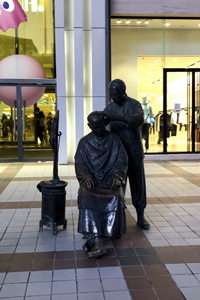 Estatuas de Bronce de Wangfujing