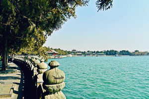 Lago kunming del Palacio de Verano