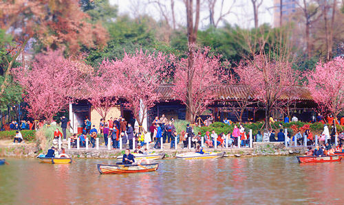 13 días Crucero por el Río Yangtsé Parque del Pueblo de Chengdu