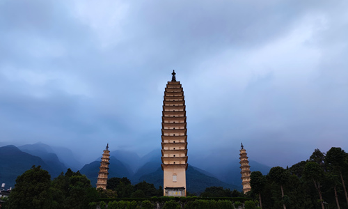 Tres Pagodas del Templo de Chongsheng