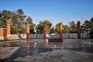 puerta de Parque Forestal Nacional de Montaña Weibao