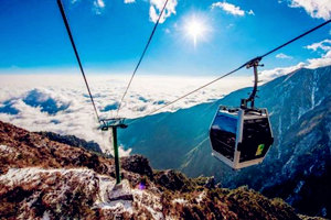 Teleférico de Gantong de la Montaña Cangshan