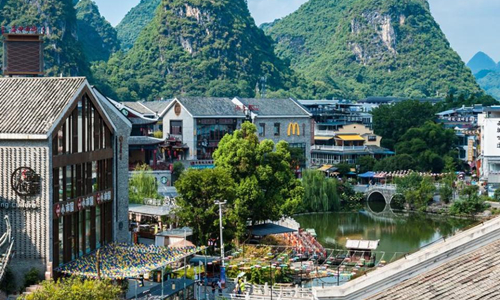 18 días Viajes al Tíbet Calle Oeste de Yangshuo