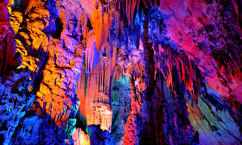 13 días Viajes del Patrimonio Mundial de China Gruta de Flauta de Caña