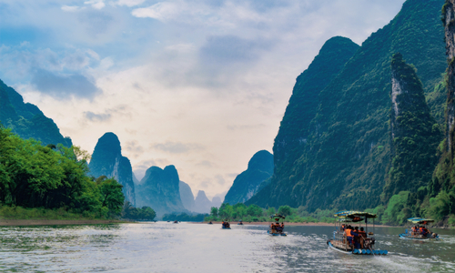 12 días Viajes a China con Niños Río Li