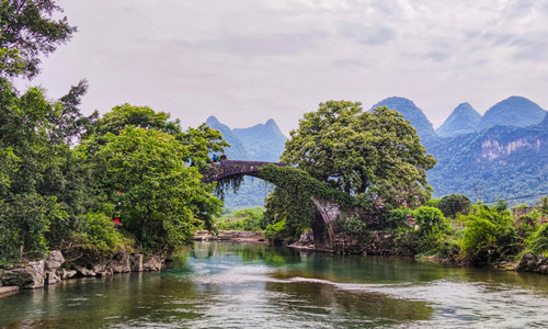 Puente de Yulong del Río Li