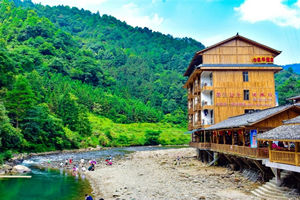 casa típica del Pueblo Yao de Cabello Largo