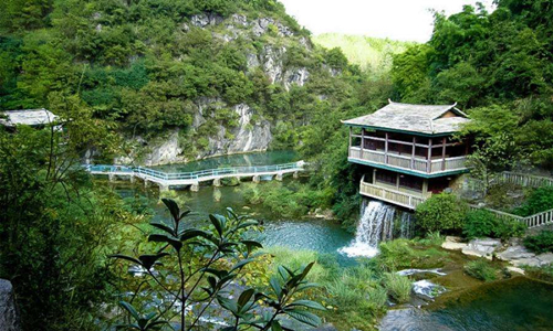 21 días Crucero por el Río Yangtsé Parque de la Colina Qianlingshan