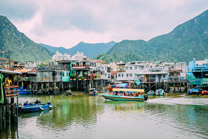 Las casas de palafitos de Tai O