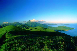 Paisaje de la Isla de Lantau