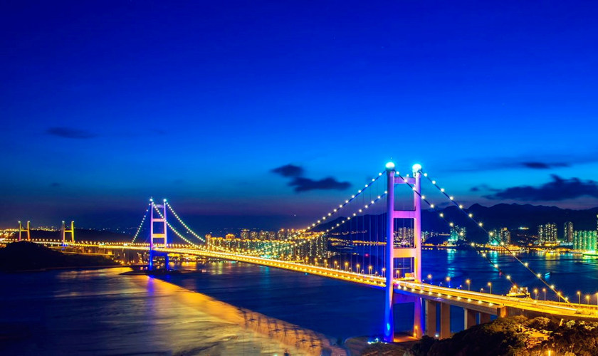 Puente Tsing Ma de Hong Kong