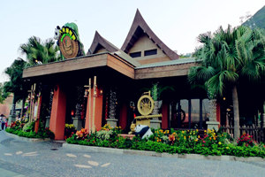 Restaurante Temático de Panda del Parque Océano de Hong Kong