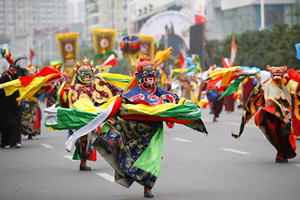 Festival de nieve de Norbulingka