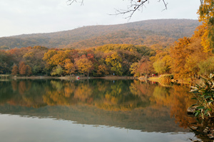  Lago Zixia de la Montaña Púrpura