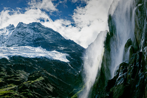 Cascada Divina de la Aldea Yubeng