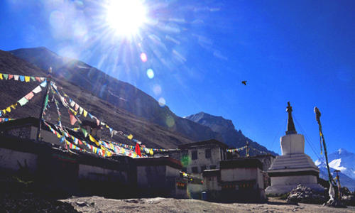 14 días Viajes al Tíbet Monasterio de Rongbuk