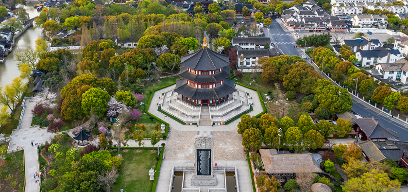 Panorama del Templo Hanshan