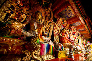 estatua de Buda del Monasterio de Sakya