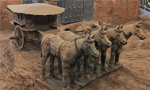 Guerreros y Caballos de Terracota