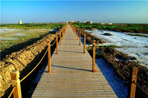 el puente del Lago de Aiding