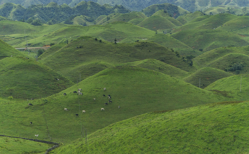 valles pequeños del Rancho de Nanshan