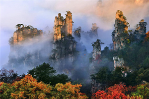 14 días Viajes de Lujo a China Montaña Tianzi