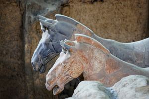 caballos de terracota