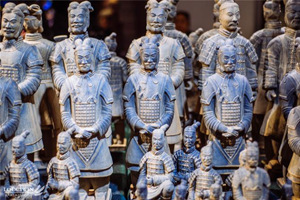 réplicas de guerreros de terracota