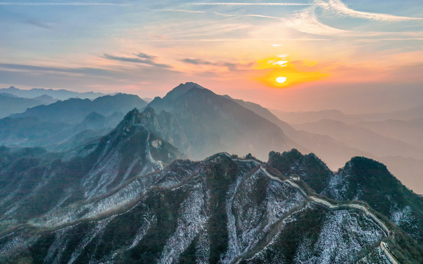 alba de la Gran Muralla de Jiankou