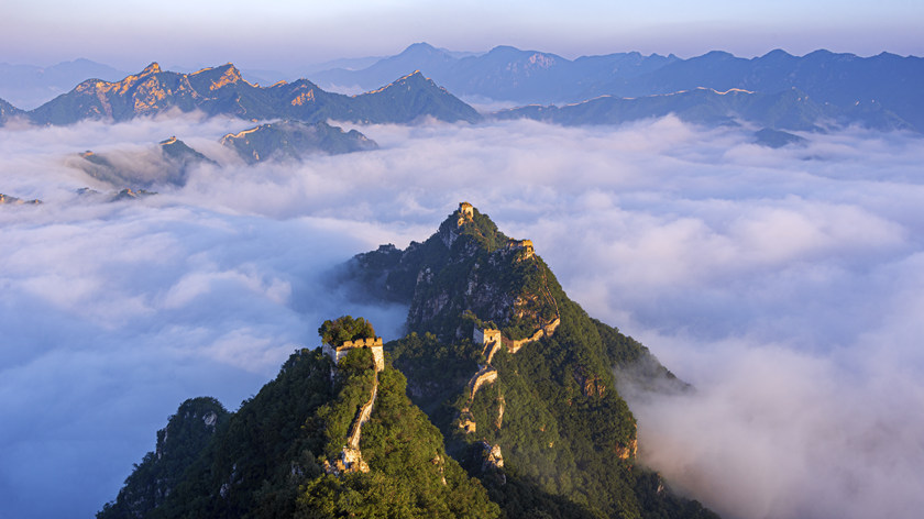 Gran Muralla de Jiankou de la Gran Muralla de Mutianyu