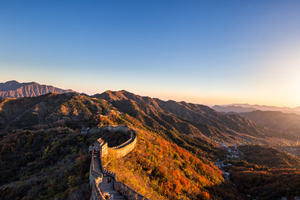 Gran muralla en otoño