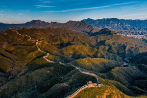 Vista aérea de la Gran Muralla