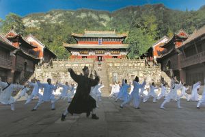 Montaña de Wudang de Tai Chi