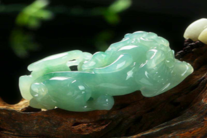 Pixiu de jade para el año de nacimiento del zodiaco