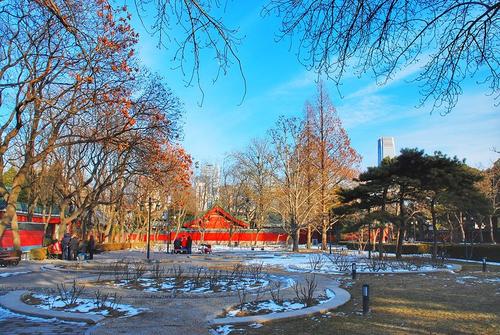 Autumn View,Temple of the Sun