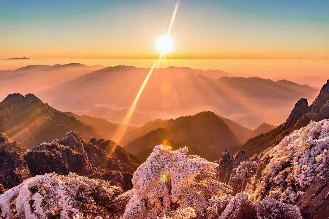 The Sunset，Mount Huangshan