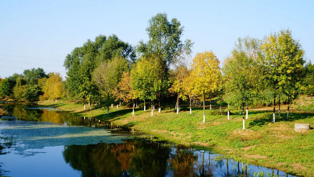 Tranquil Lake, Beijing Olympic Forest Park