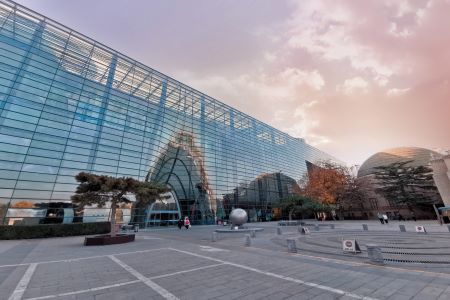 The Main Entrance，Beijing Planetarium