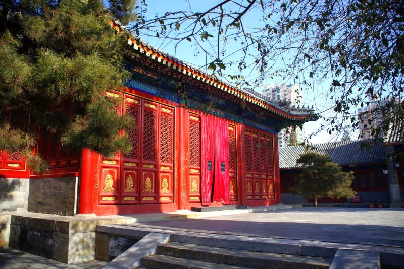 Courtyard，Big Bell Temple