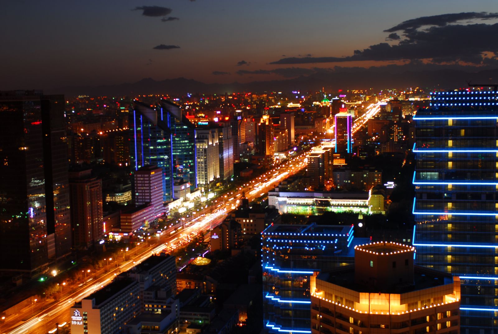 Night Scene of Chang’an Avenue,Chang’an Avenue 