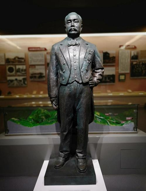 Statue of Zhan Tianyou，China Railway Museum