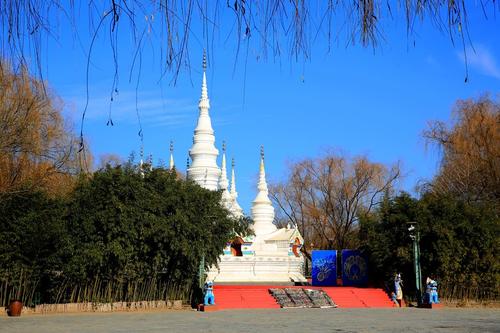 Architectural Works of Dai Buddhism，Chinese Ethnic Culture Park