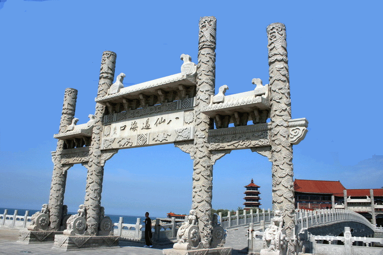 Colored Glaze Archway，Dongyue Temple