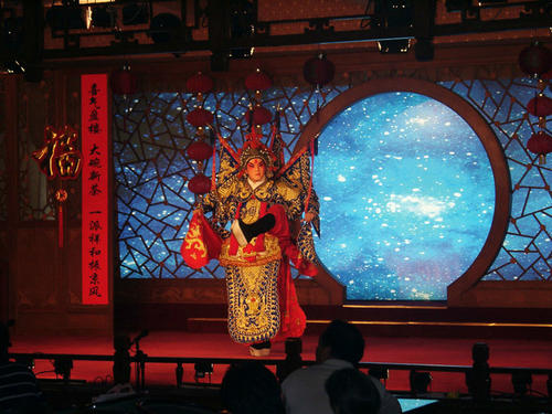 Performance Stage in Laoshe Teahouse，Laoshe Teahouse