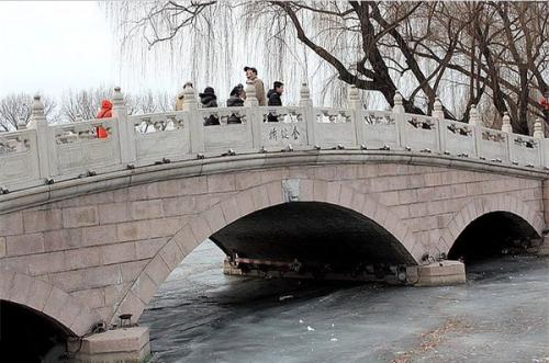 Yinding Bridge in Shichahai，Shichahai