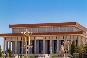 Memorial Hall of Chairman Mao， the Tian’anmen Square