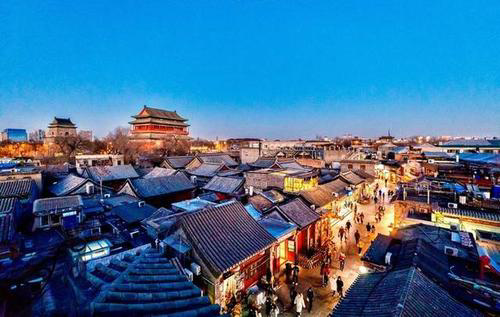 The Aerial View，Yandaixie Street